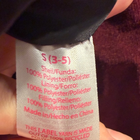 Black Cropped Bomber Jacket - Picture 4 of 4